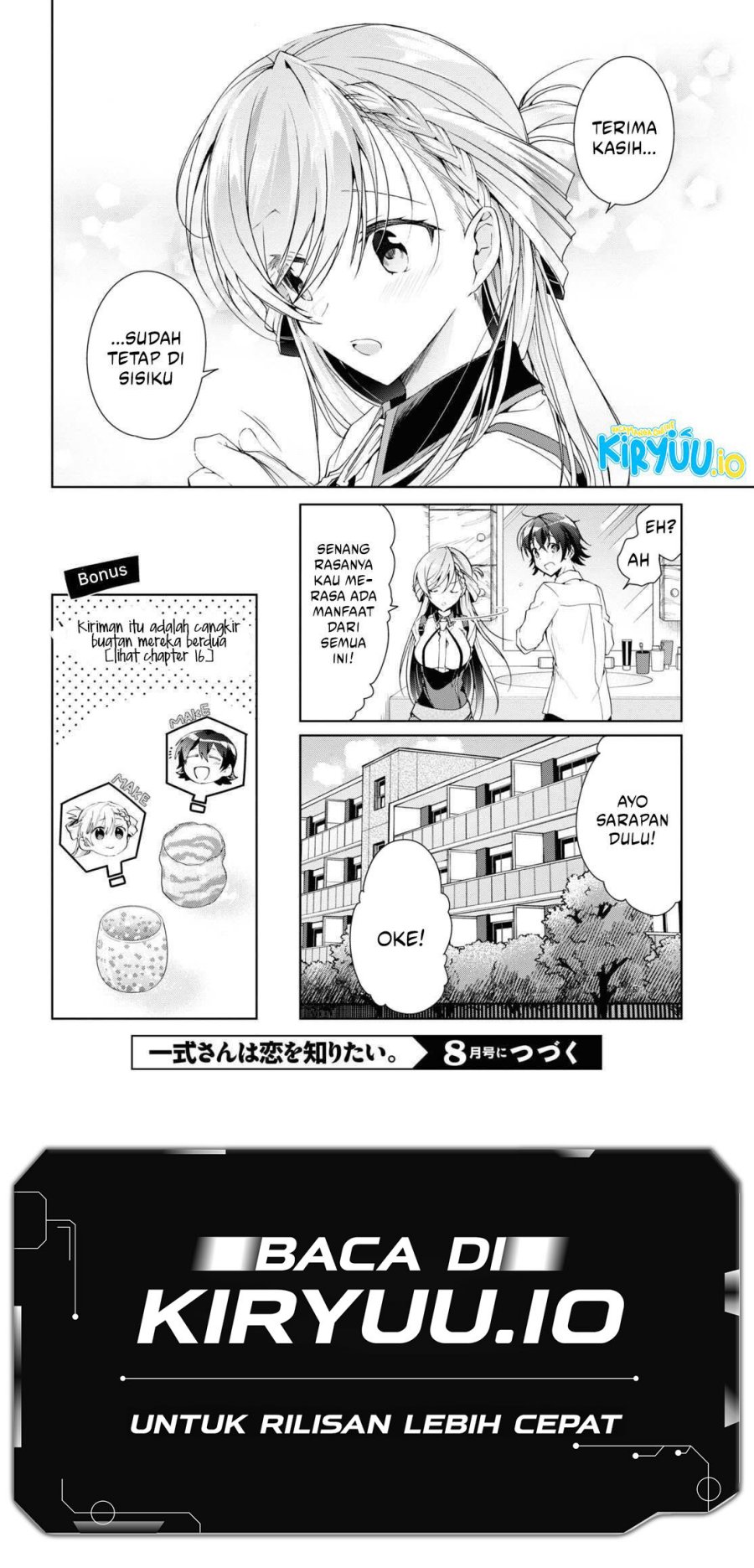 Isshiki-san wa Koi wo Shiritai Chapter 21 Bahasa Indonesia