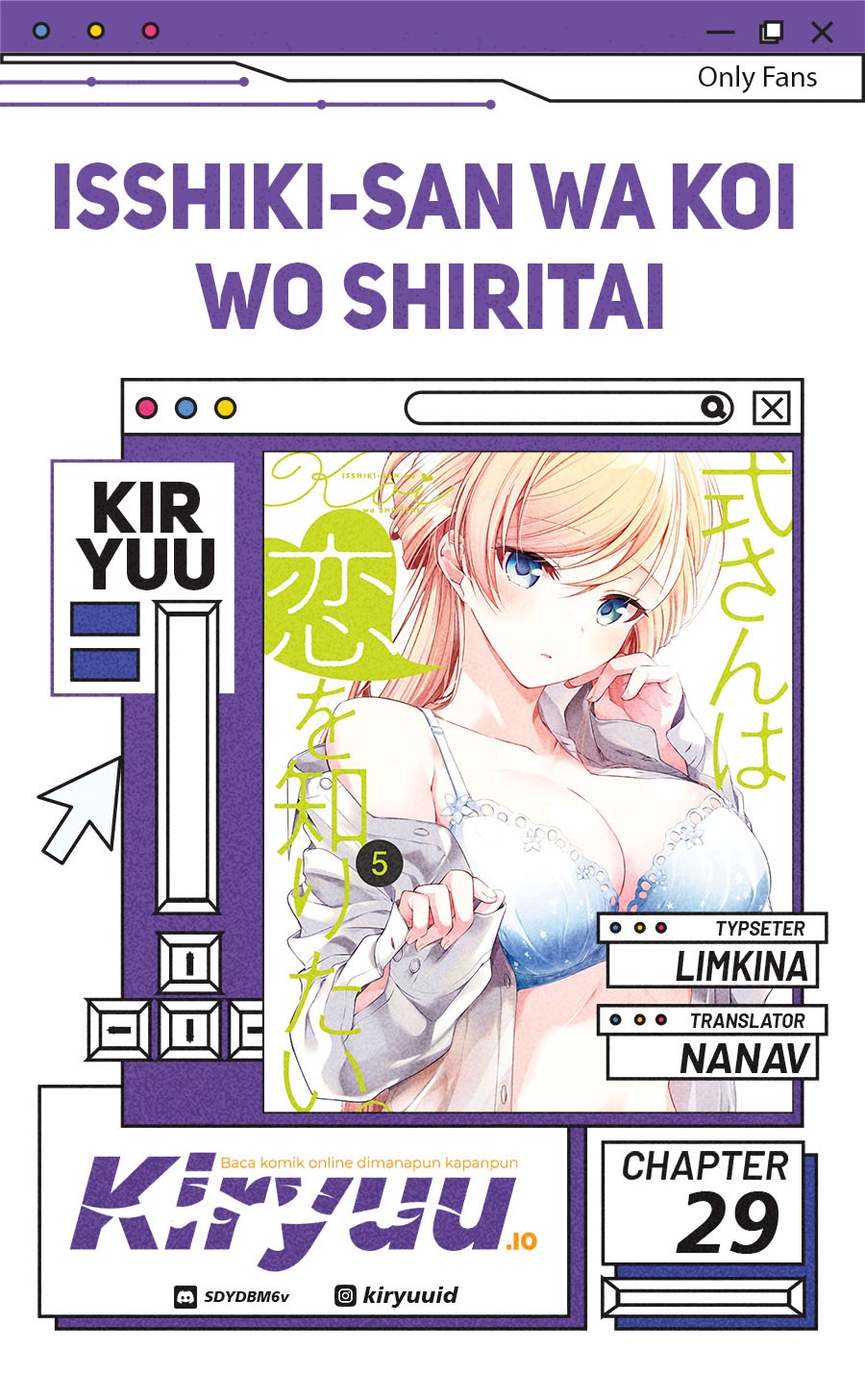 Isshiki-san wa Koi wo Shiritai Chapter 29 Bahasa Indonesia