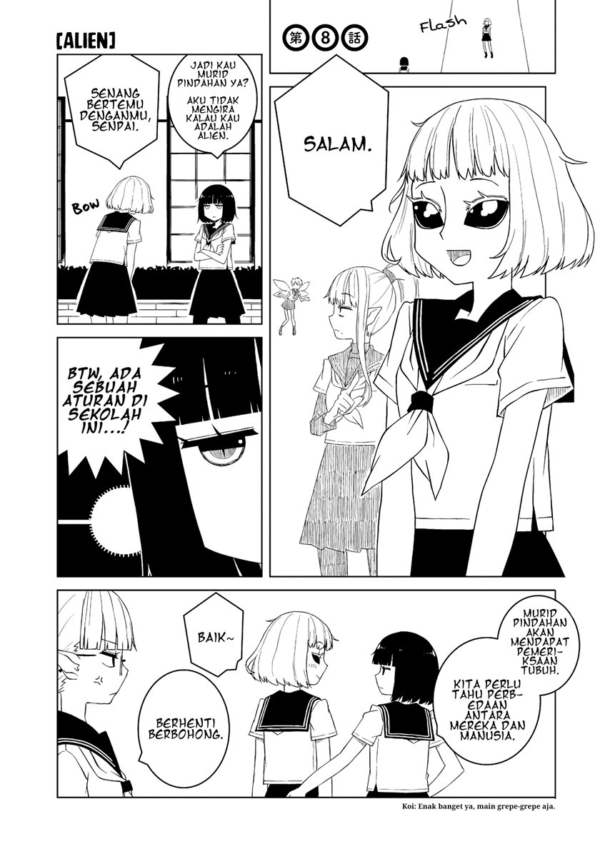 Isyuzoku Joshi ni O O Suru Hanashi chapter 8
