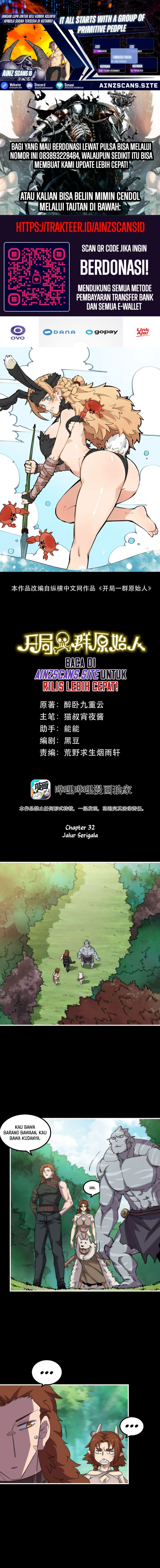 It All Starts With A Group Of Primitive People Chapter 32 Bahasa Indonesia