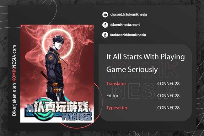 It All Starts with Playing Game Seriously Chapter 09 Bahasa Indonesia