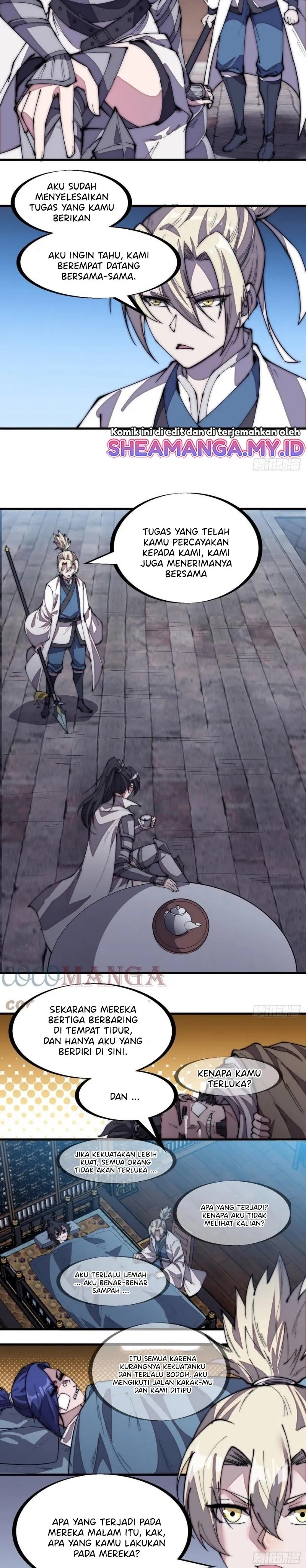 It Starts With A Mountain Chapter 201 Bahasa Indonesia