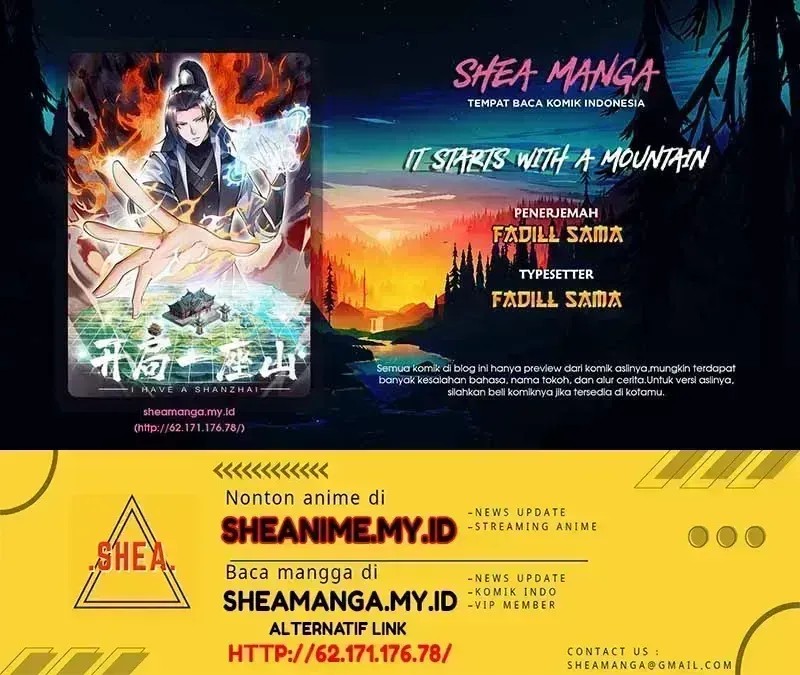 It Starts With A Mountain Chapter 230 Bahasa Indonesia