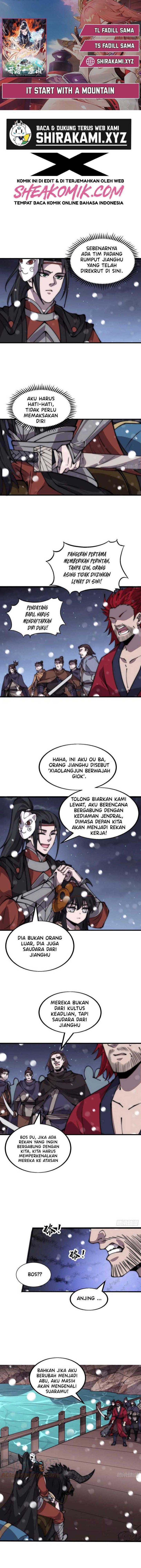 It Starts With A Mountain Chapter 444 Bahasa Indonesia