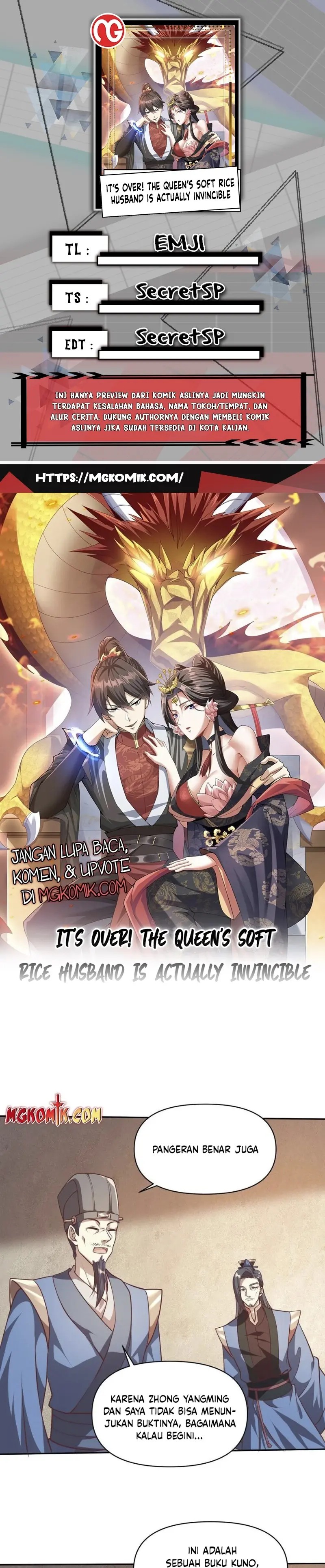 It’s Over! The Queen’s Soft Rice Husband is Actually Invincible chapter 40
