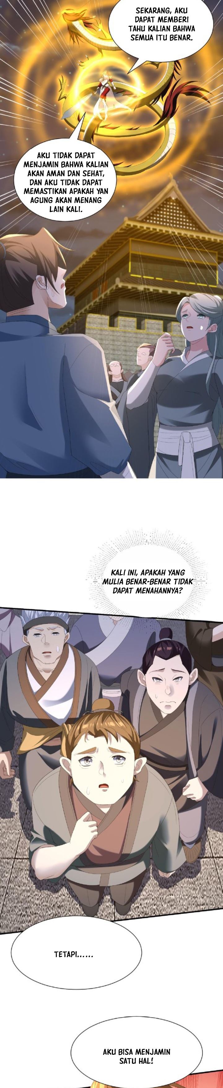 It’s Over! The Queen’s Soft Rice Husband is Actually Invincible Chapter 121 Bahasa Indonesia