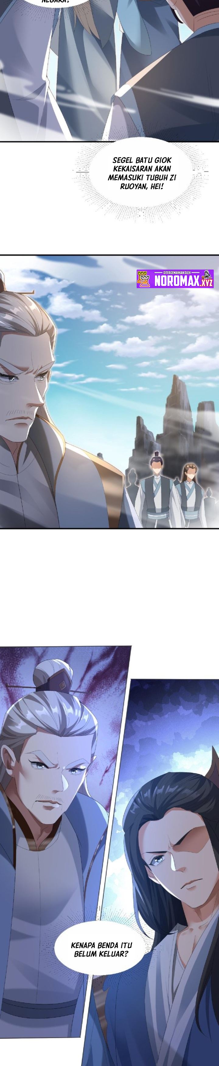 It’s Over! The Queen’s Soft Rice Husband is Actually Invincible Chapter 121 Bahasa Indonesia