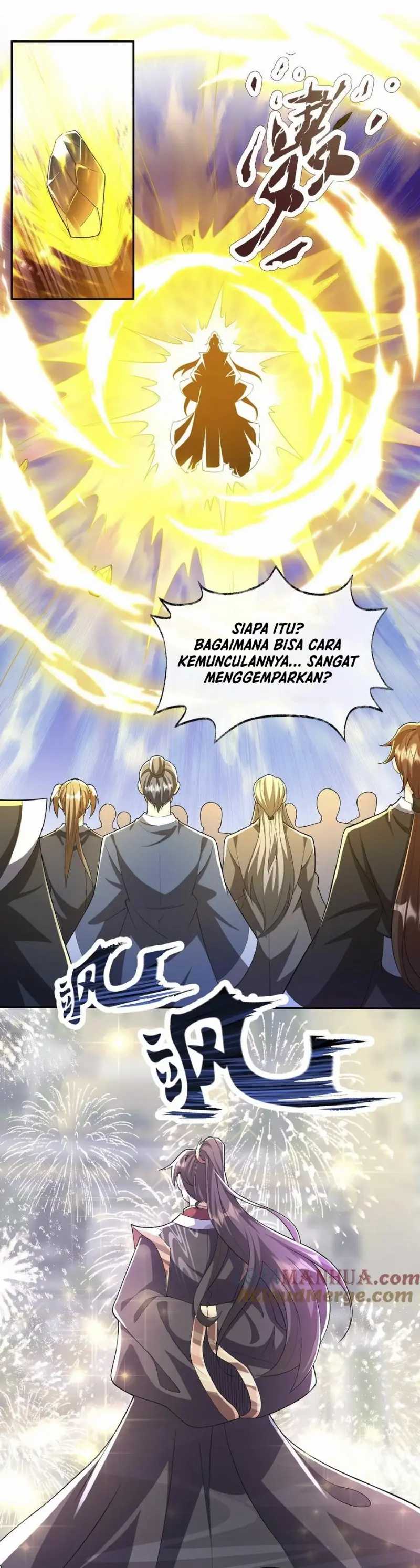 It’s Over! The Queen’s Soft Rice Husband is Actually Invincible Chapter 127 Bahasa Indonesia