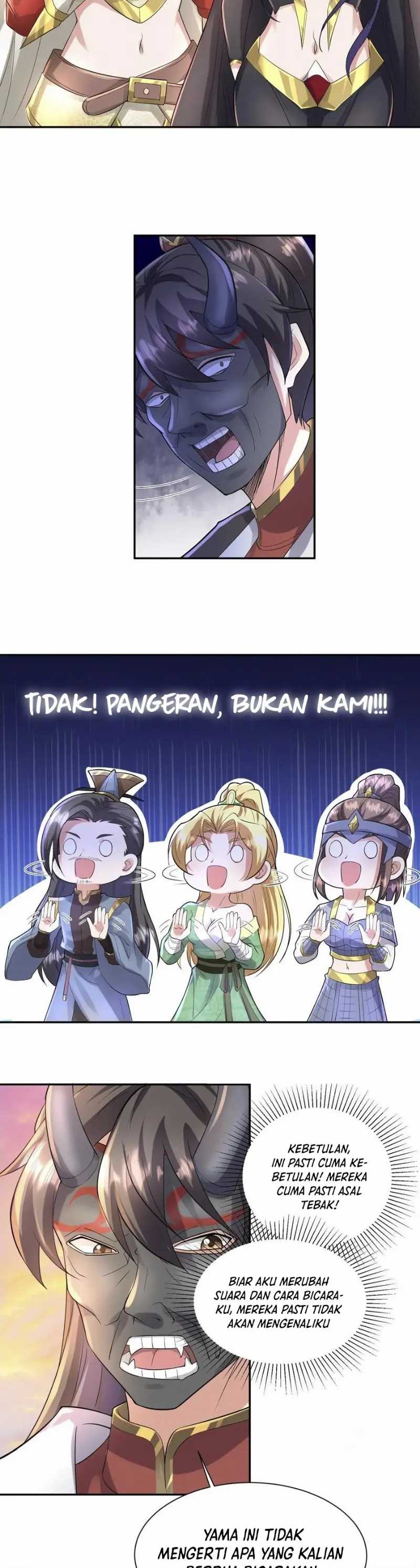 It’s Over! The Queen’s Soft Rice Husband is Actually Invincible Chapter 127 Bahasa Indonesia