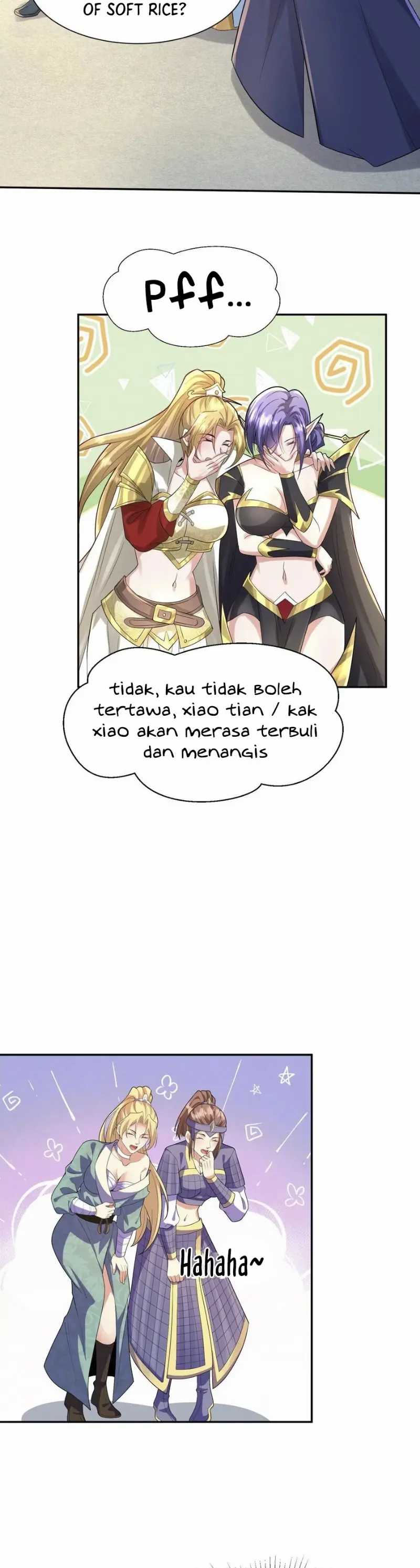 It’s Over! The Queen’s Soft Rice Husband is Actually Invincible Chapter 127 Bahasa Indonesia