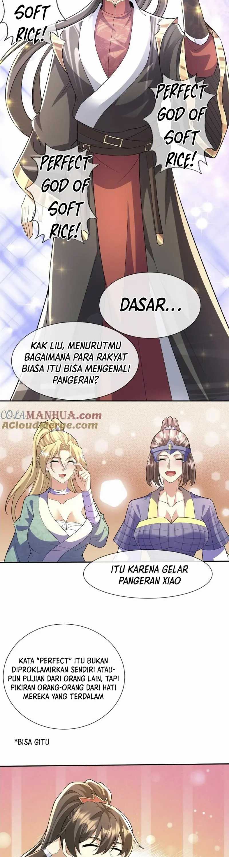 It’s Over! The Queen’s Soft Rice Husband is Actually Invincible Chapter 127 Bahasa Indonesia