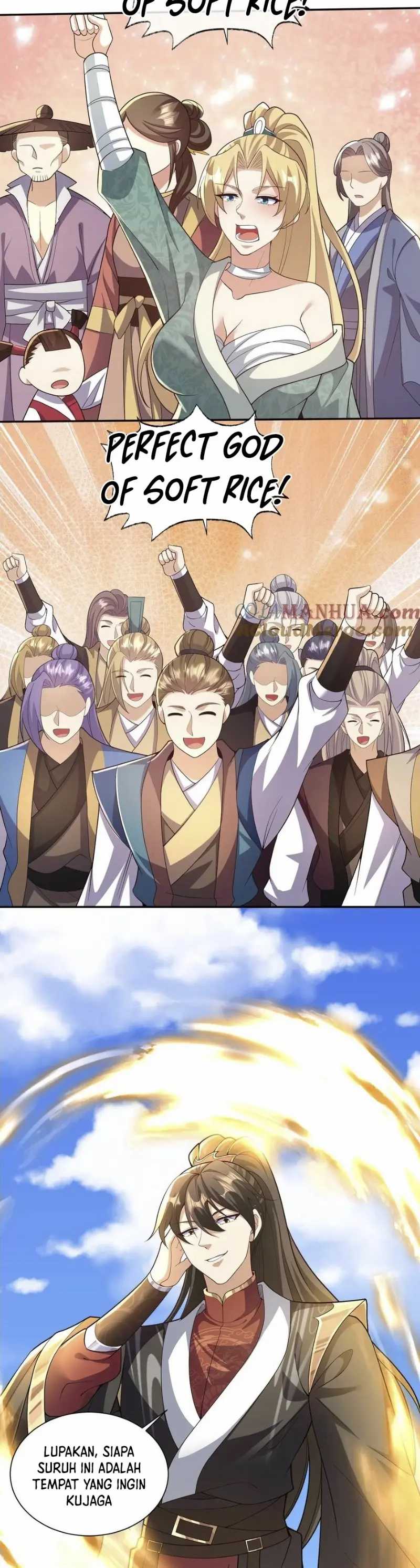 It’s Over! The Queen’s Soft Rice Husband is Actually Invincible Chapter 127 Bahasa Indonesia