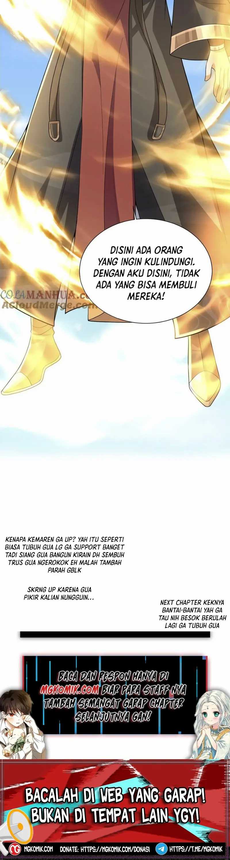 It’s Over! The Queen’s Soft Rice Husband is Actually Invincible Chapter 127 Bahasa Indonesia