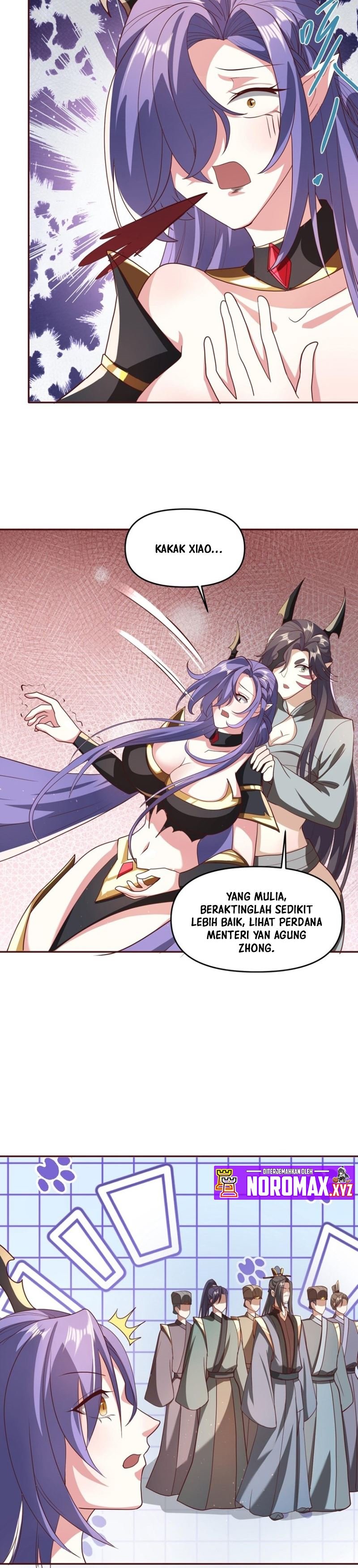 It’s Over! The Queen’s Soft Rice Husband is Actually Invincible Chapter 131 Bahasa Indonesia