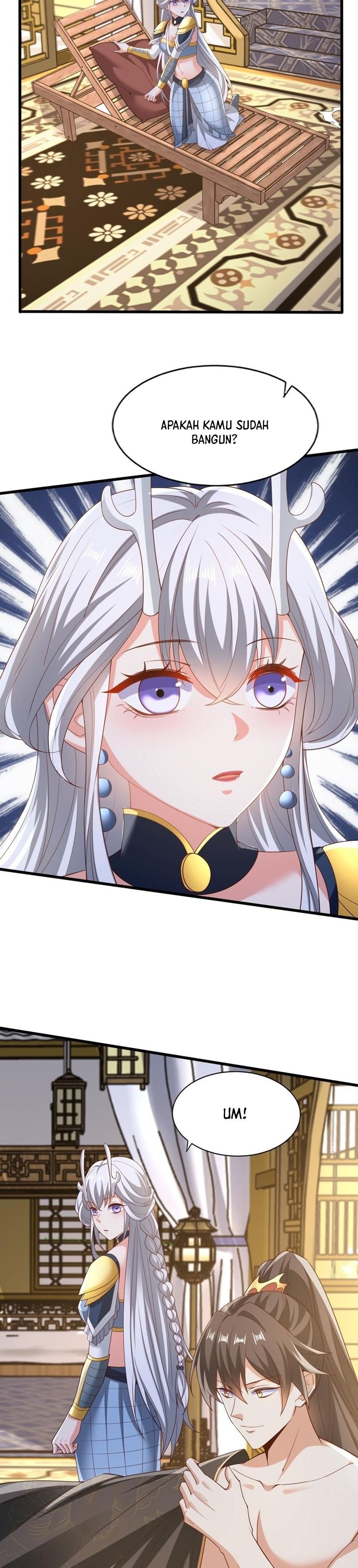 It’s Over! The Queen’s Soft Rice Husband is Actually Invincible Chapter 162 Bahasa Indonesia