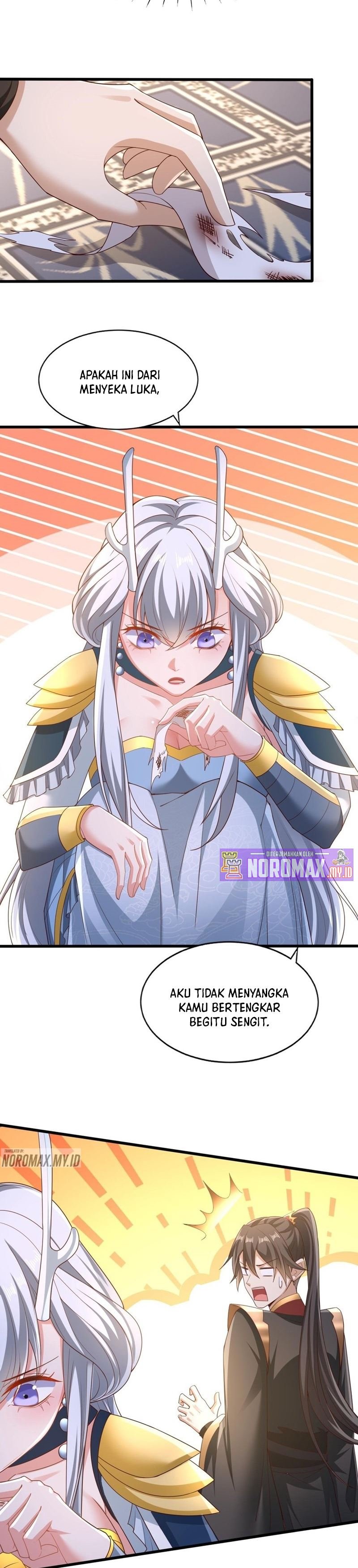 It’s Over! The Queen’s Soft Rice Husband is Actually Invincible Chapter 162 Bahasa Indonesia