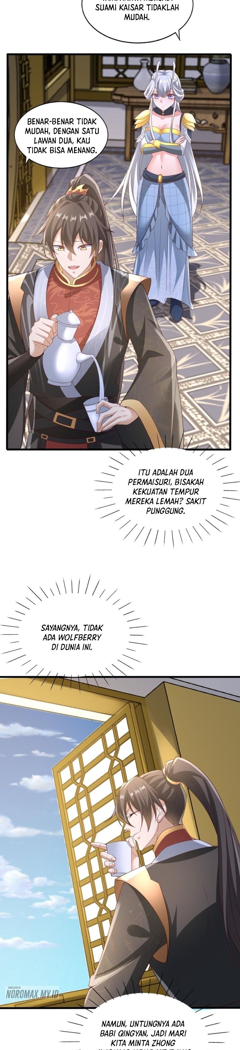 It’s Over! The Queen’s Soft Rice Husband is Actually Invincible Chapter 162 Bahasa Indonesia