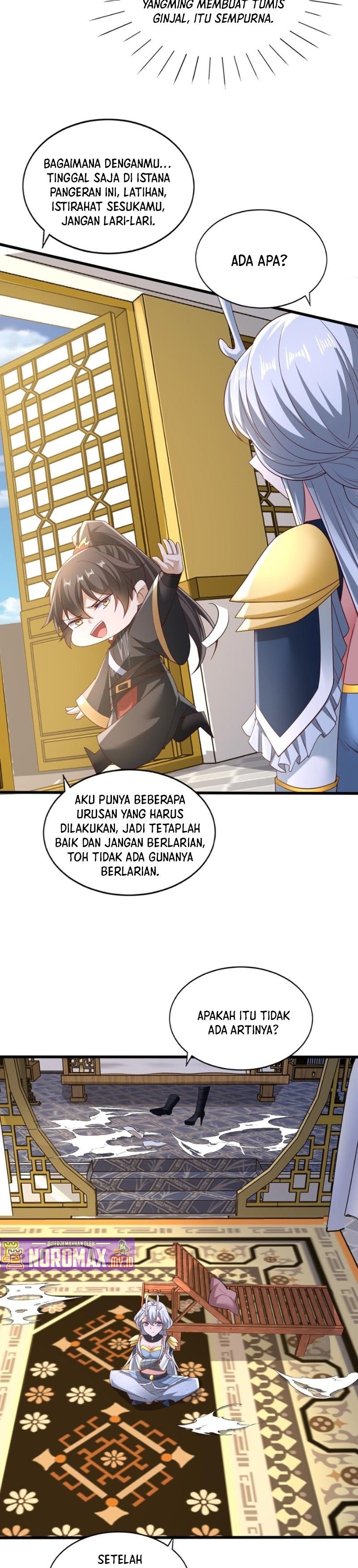 It’s Over! The Queen’s Soft Rice Husband is Actually Invincible Chapter 162 Bahasa Indonesia