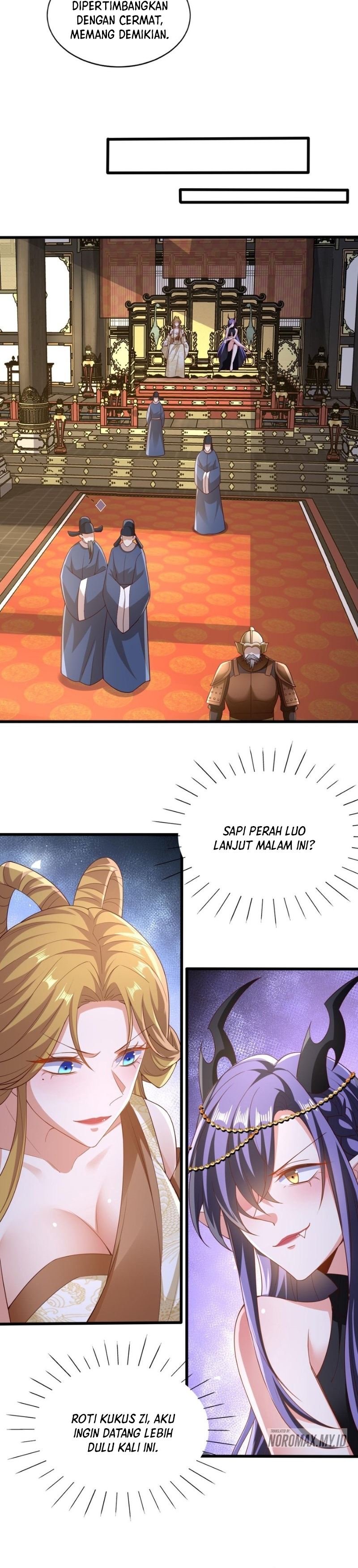 It’s Over! The Queen’s Soft Rice Husband is Actually Invincible Chapter 162 Bahasa Indonesia