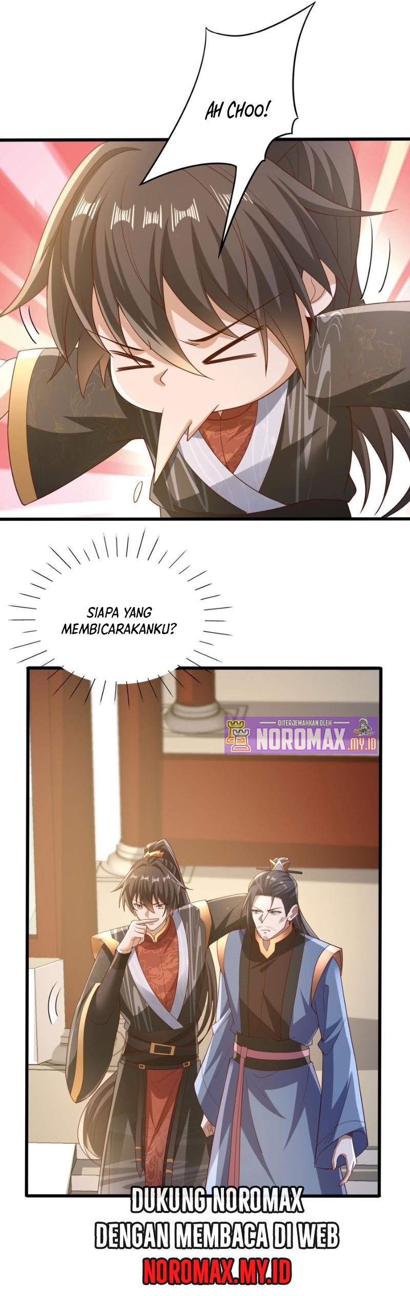 It’s Over! The Queen’s Soft Rice Husband is Actually Invincible Chapter 162 Bahasa Indonesia