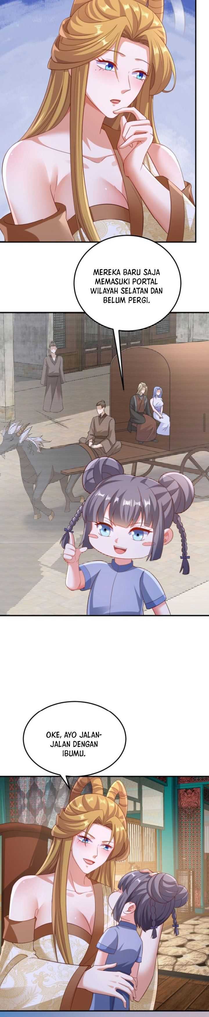 It’s Over! The Queen’s Soft Rice Husband is Actually Invincible Chapter 251 Bahasa Indonesia