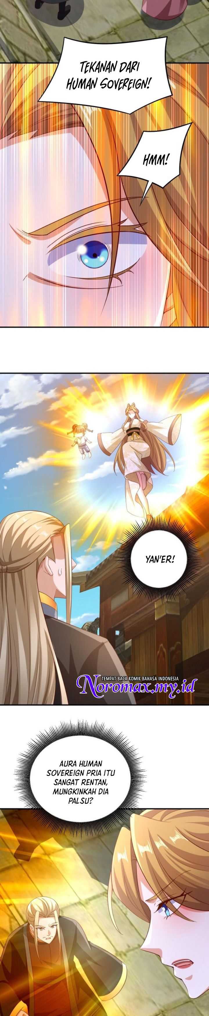 It’s Over! The Queen’s Soft Rice Husband is Actually Invincible Chapter 251 Bahasa Indonesia