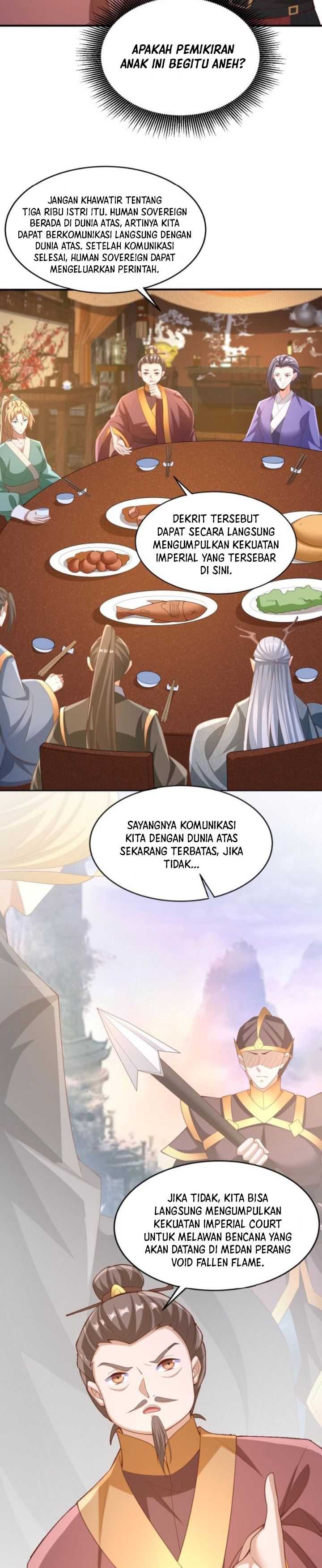 It’s Over! The Queen’s Soft Rice Husband is Actually Invincible Chapter 278 Bahasa Indonesia