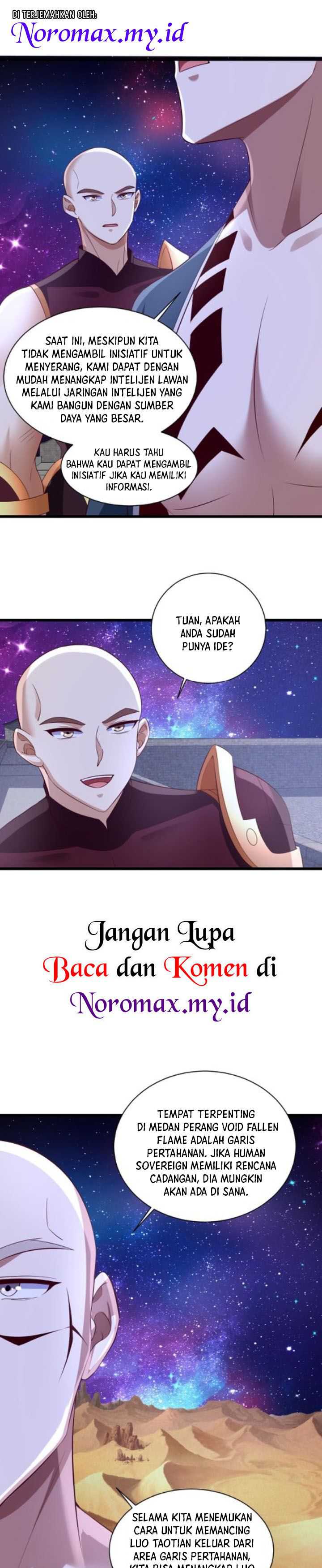 It’s Over! The Queen’s Soft Rice Husband is Actually Invincible Chapter 281 Bahasa Indonesia