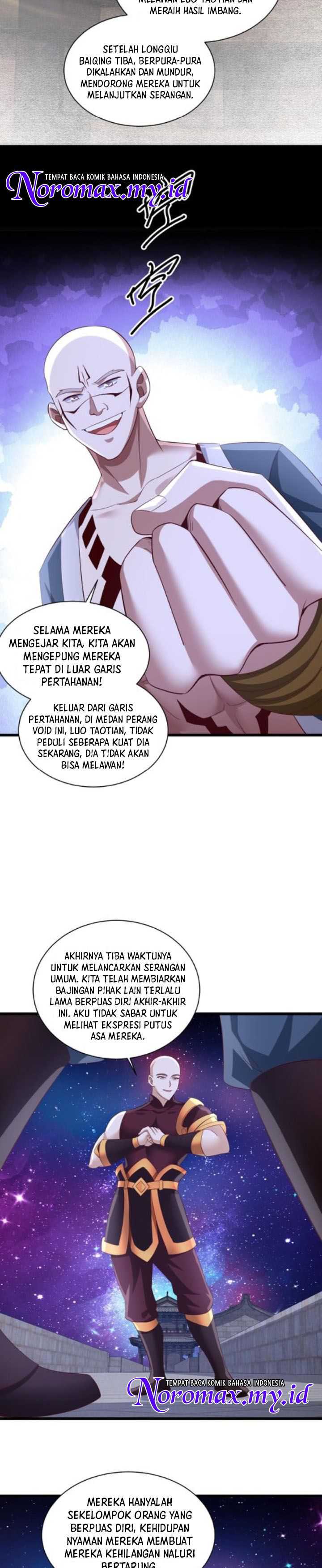 It’s Over! The Queen’s Soft Rice Husband is Actually Invincible Chapter 281 Bahasa Indonesia