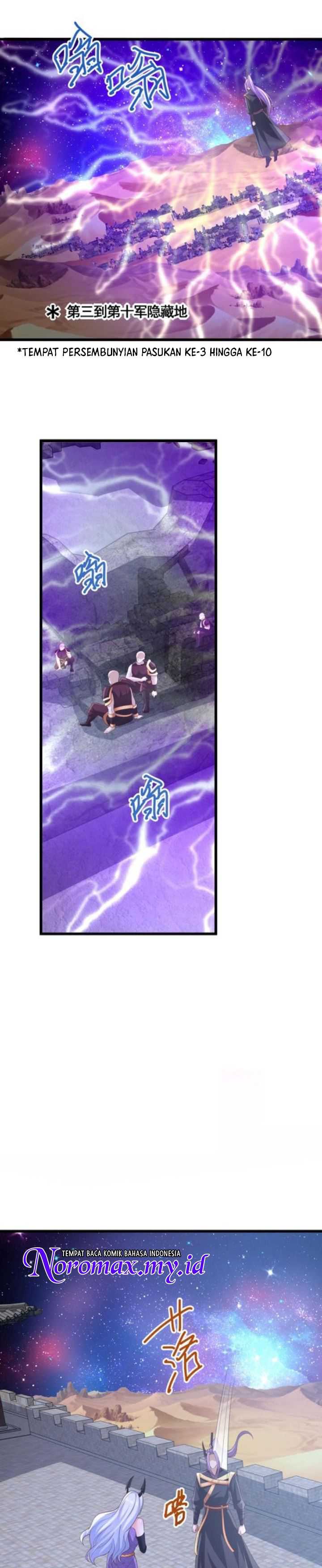 It’s Over! The Queen’s Soft Rice Husband is Actually Invincible Chapter 281 Bahasa Indonesia