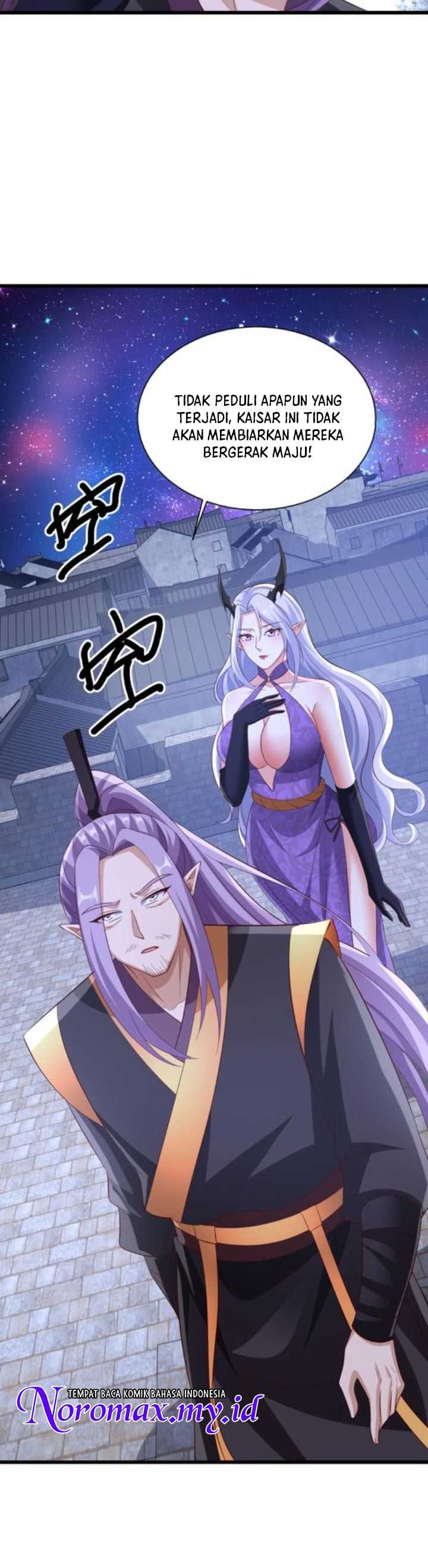 It’s Over! The Queen’s Soft Rice Husband is Actually Invincible Chapter 281 Bahasa Indonesia