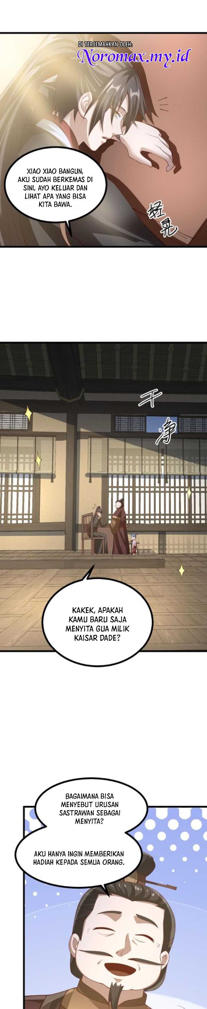 It’s Over! The Queen’s Soft Rice Husband is Actually Invincible Chapter 328 Bahasa Indonesia