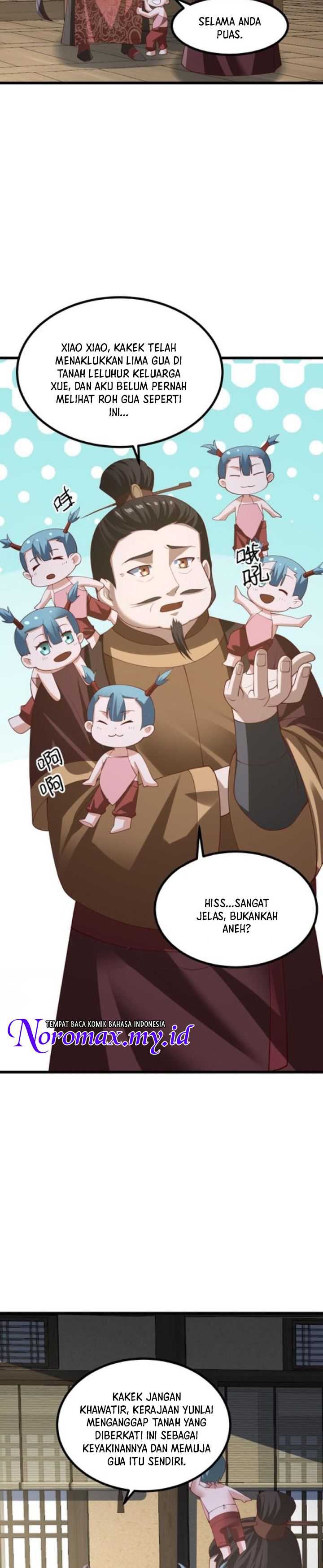 It’s Over! The Queen’s Soft Rice Husband is Actually Invincible Chapter 328 Bahasa Indonesia