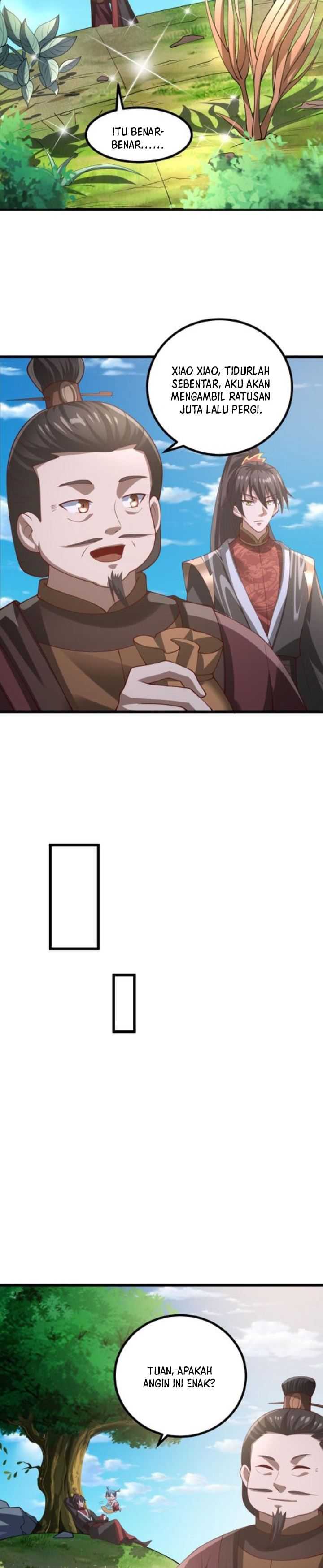 It’s Over! The Queen’s Soft Rice Husband is Actually Invincible Chapter 328 Bahasa Indonesia