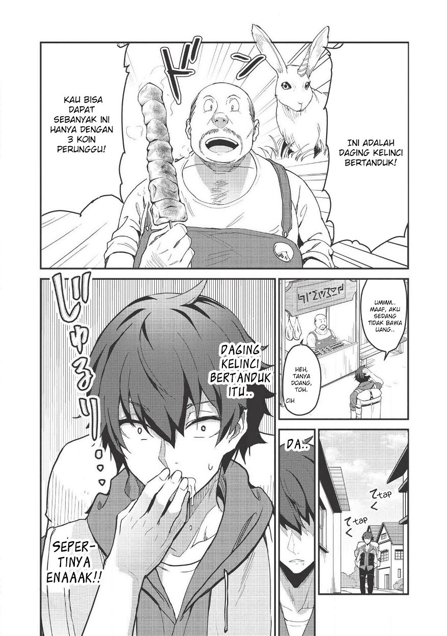 Itsu Demo Jitaku ni Kaereru Ore wa, Isekai de Gyoushoujin o Hajimemashita chapter 1