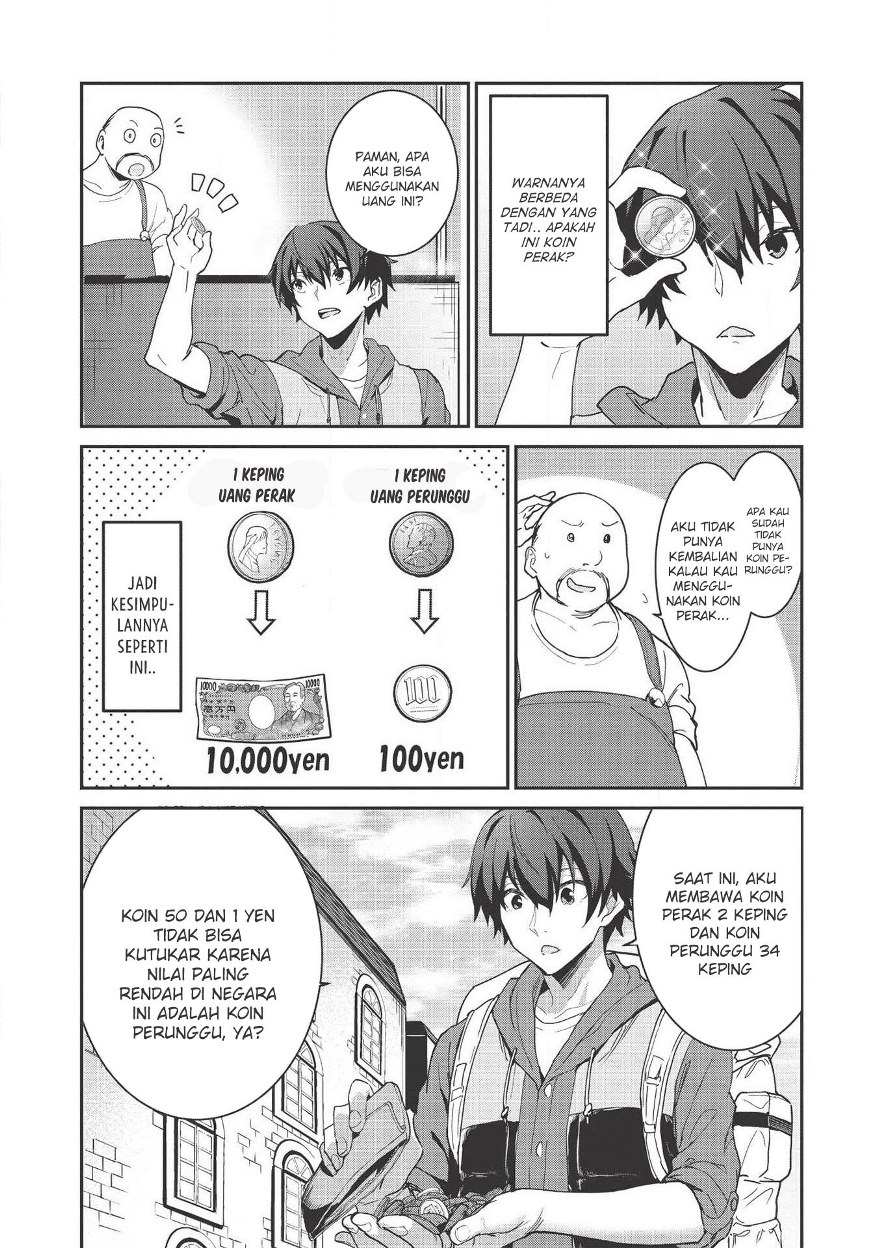 Itsu Demo Jitaku ni Kaereru Ore wa, Isekai de Gyoushoujin o Hajimemashita chapter 1