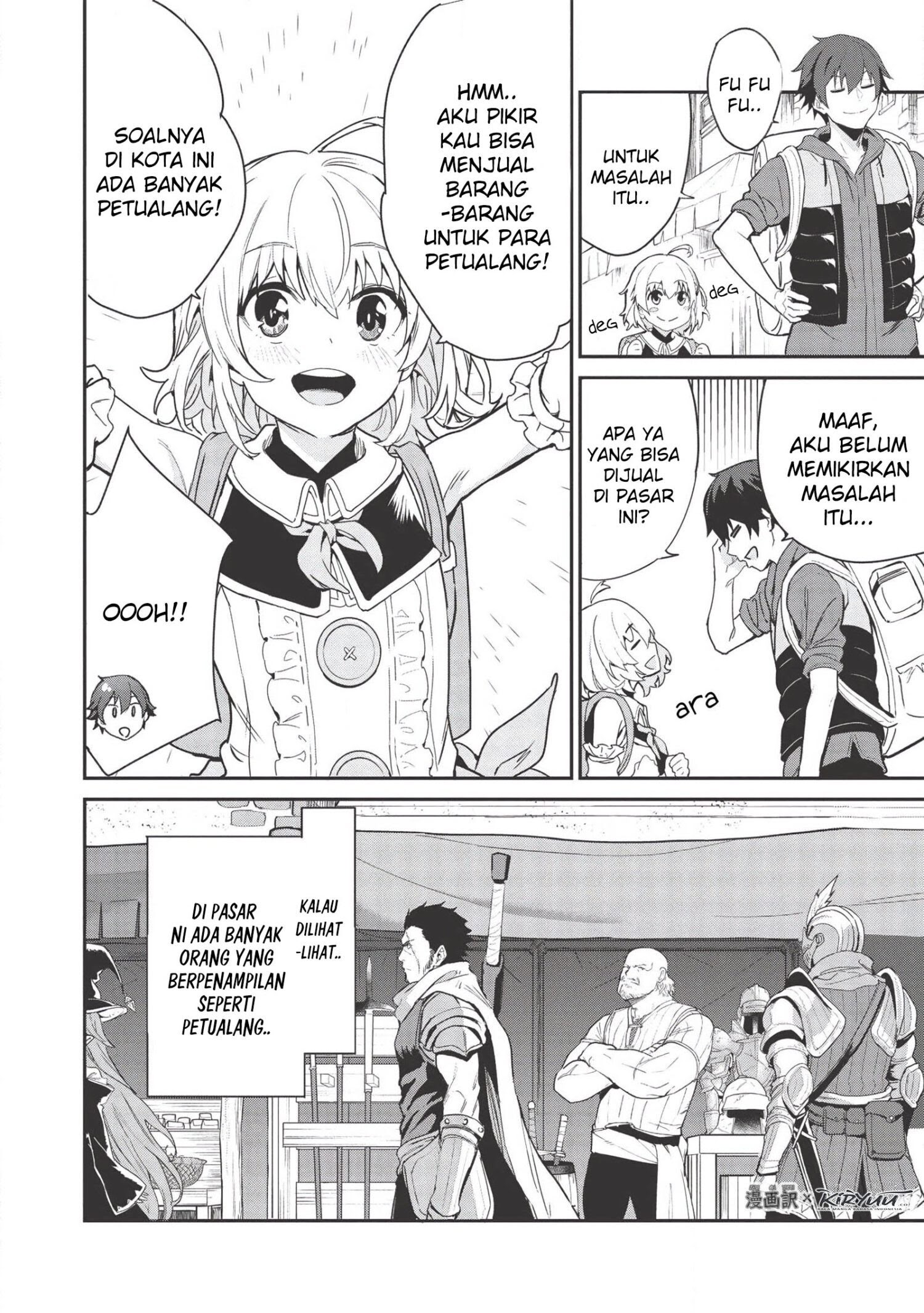Itsu Demo Jitaku ni Kaereru Ore wa, Isekai de Gyoushoujin o Hajimemashita chapter 2