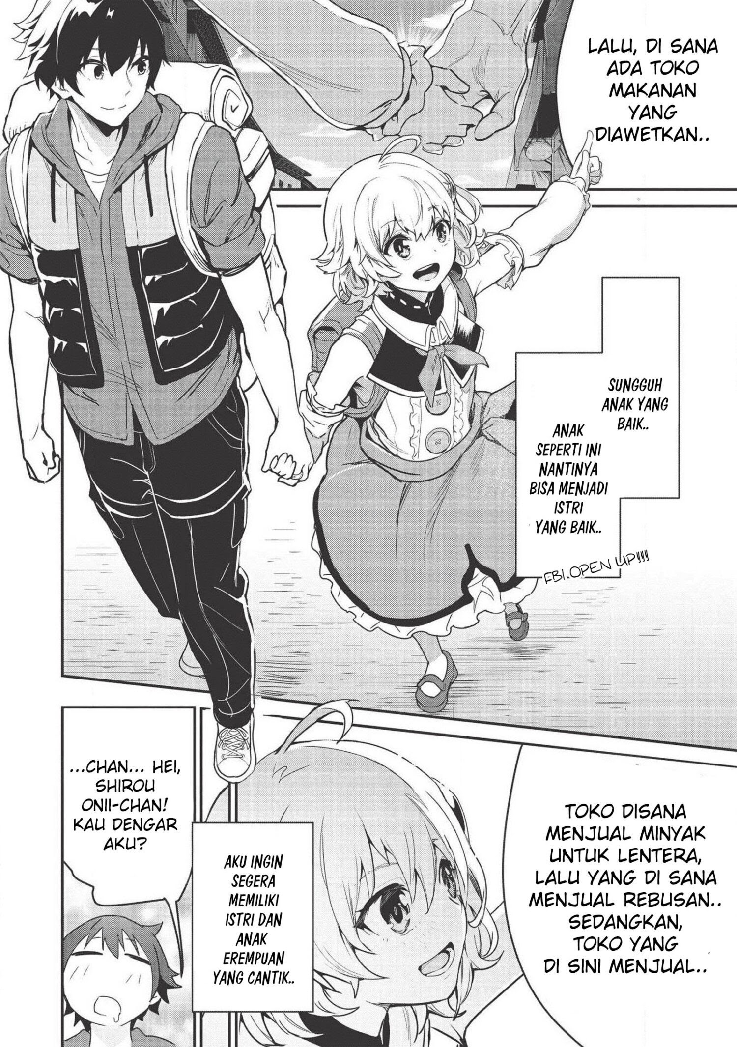 Itsu Demo Jitaku ni Kaereru Ore wa, Isekai de Gyoushoujin o Hajimemashita chapter 2