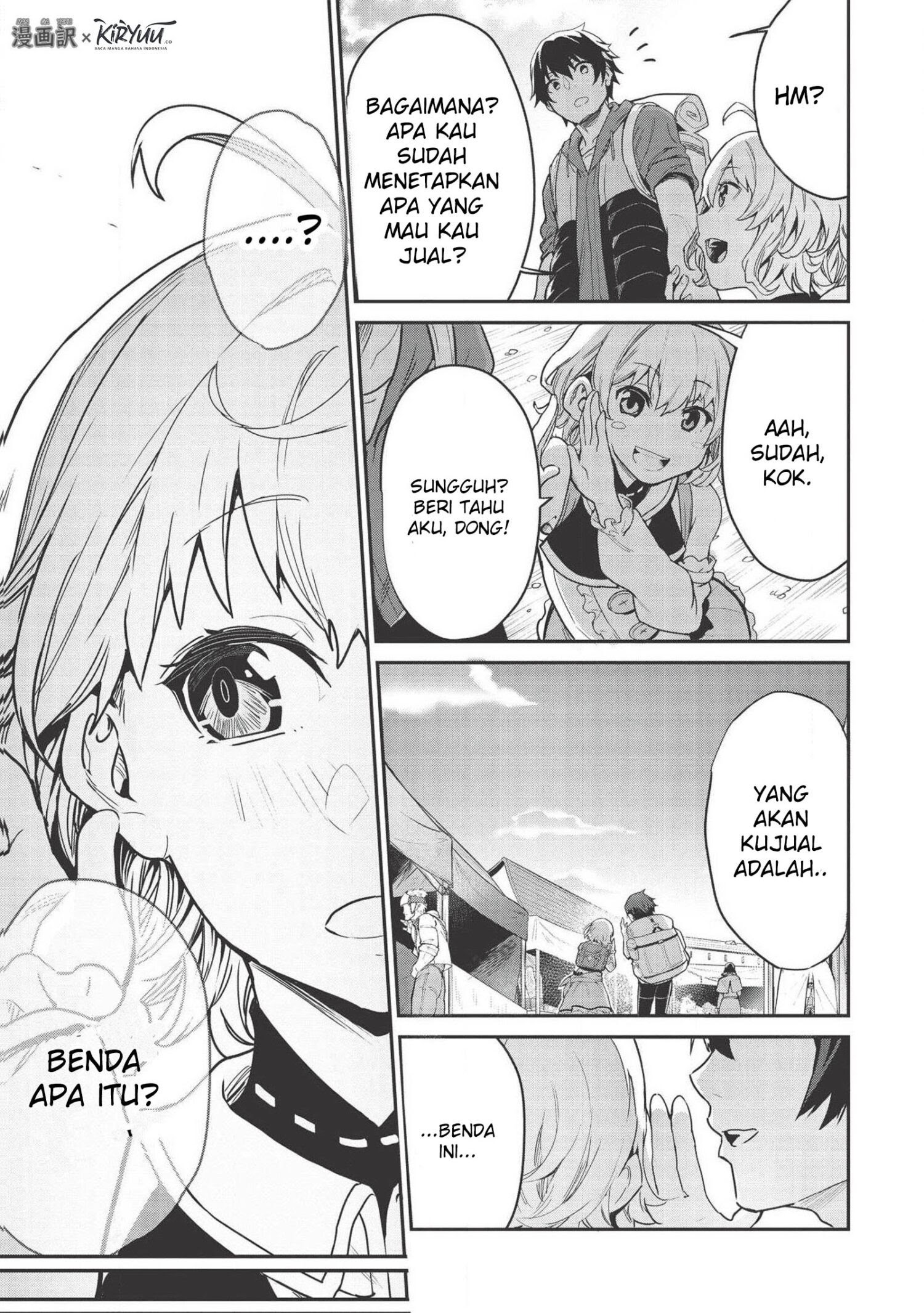 Itsu Demo Jitaku ni Kaereru Ore wa, Isekai de Gyoushoujin o Hajimemashita chapter 2