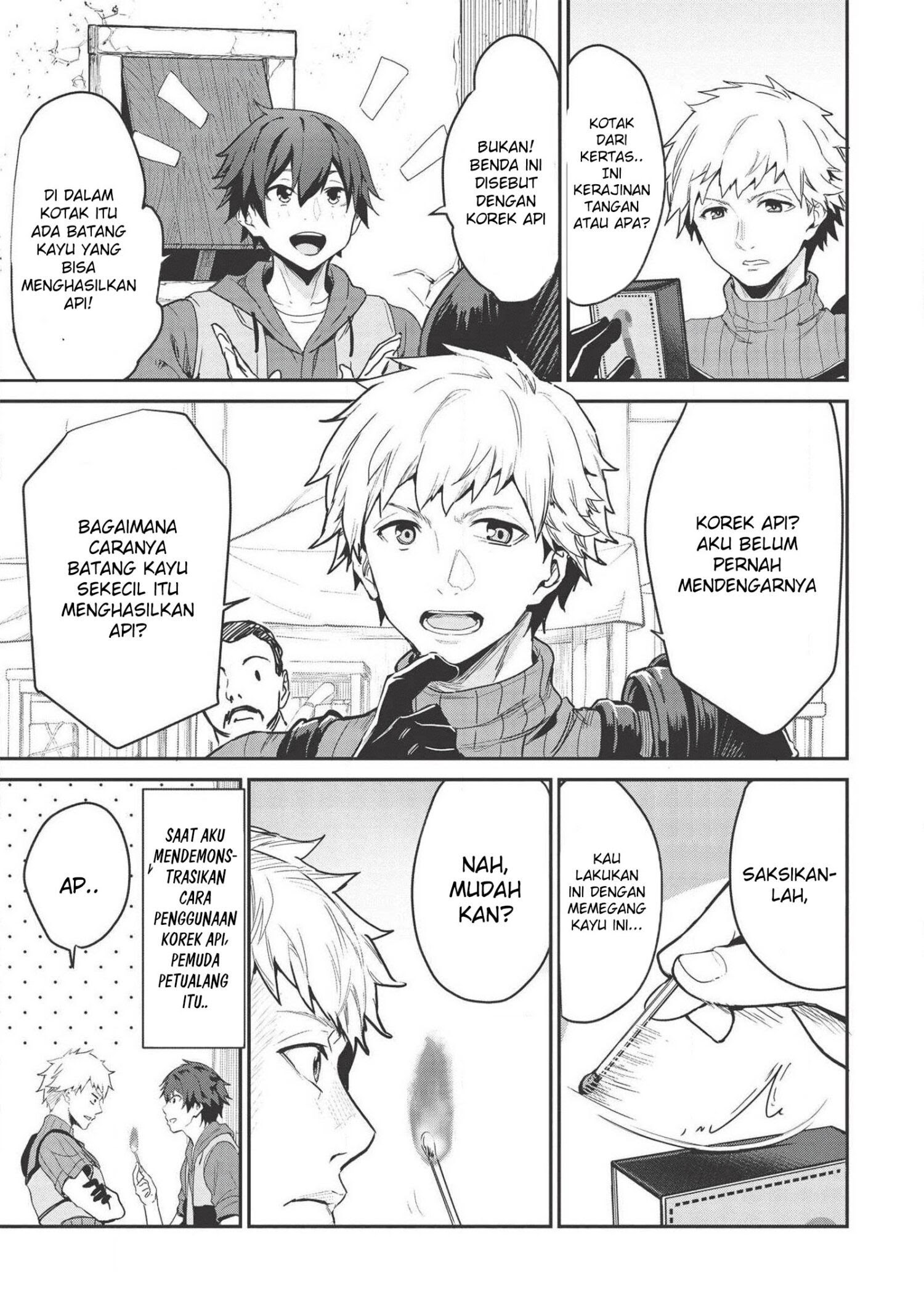 Itsu Demo Jitaku ni Kaereru Ore wa, Isekai de Gyoushoujin o Hajimemashita chapter 2