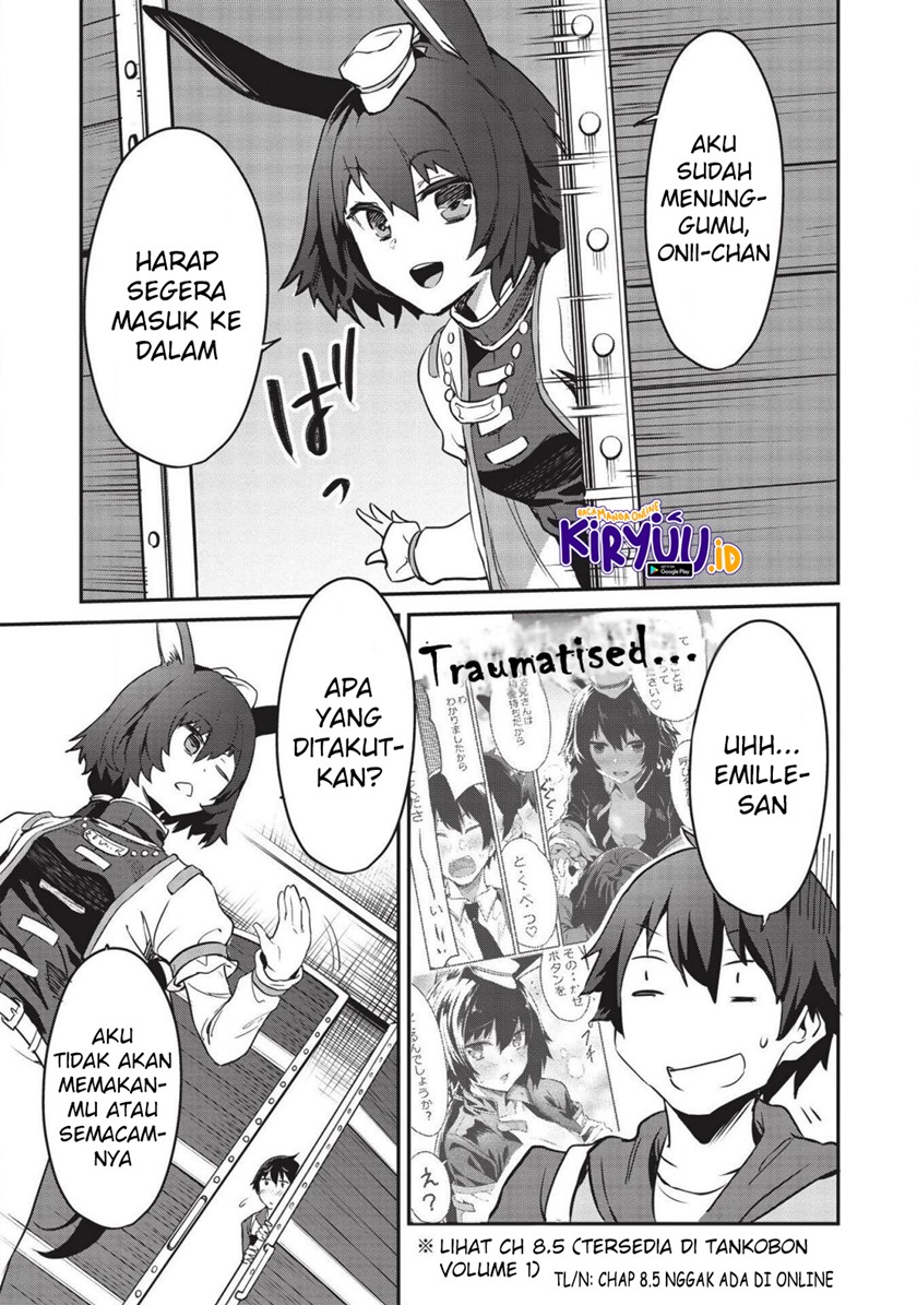 Itsu Demo Jitaku ni Kaereru Ore wa, Isekai de Gyoushoujin o Hajimemashita chapter 9