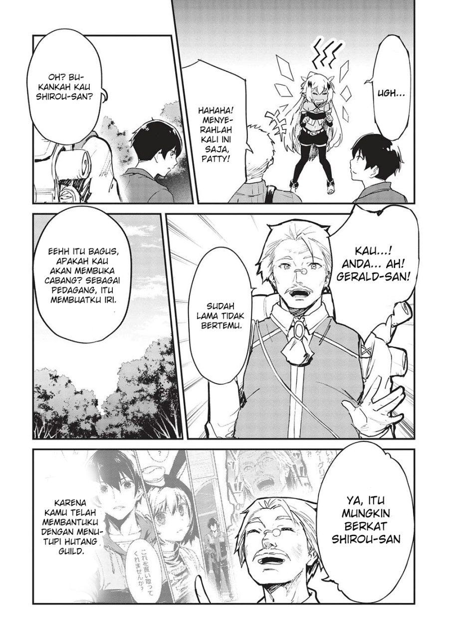 Itsu Demo Jitaku ni Kaereru Ore wa, Isekai de Gyoushoujin o Hajimemashita Chapter 41 Bahasa Indonesia