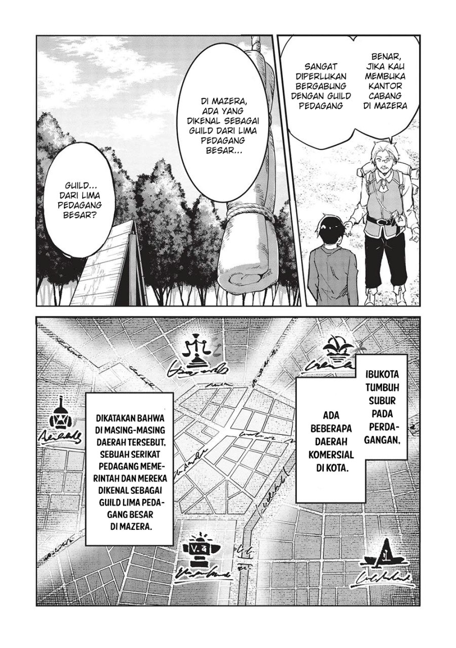 Itsu Demo Jitaku ni Kaereru Ore wa, Isekai de Gyoushoujin o Hajimemashita Chapter 41 Bahasa Indonesia