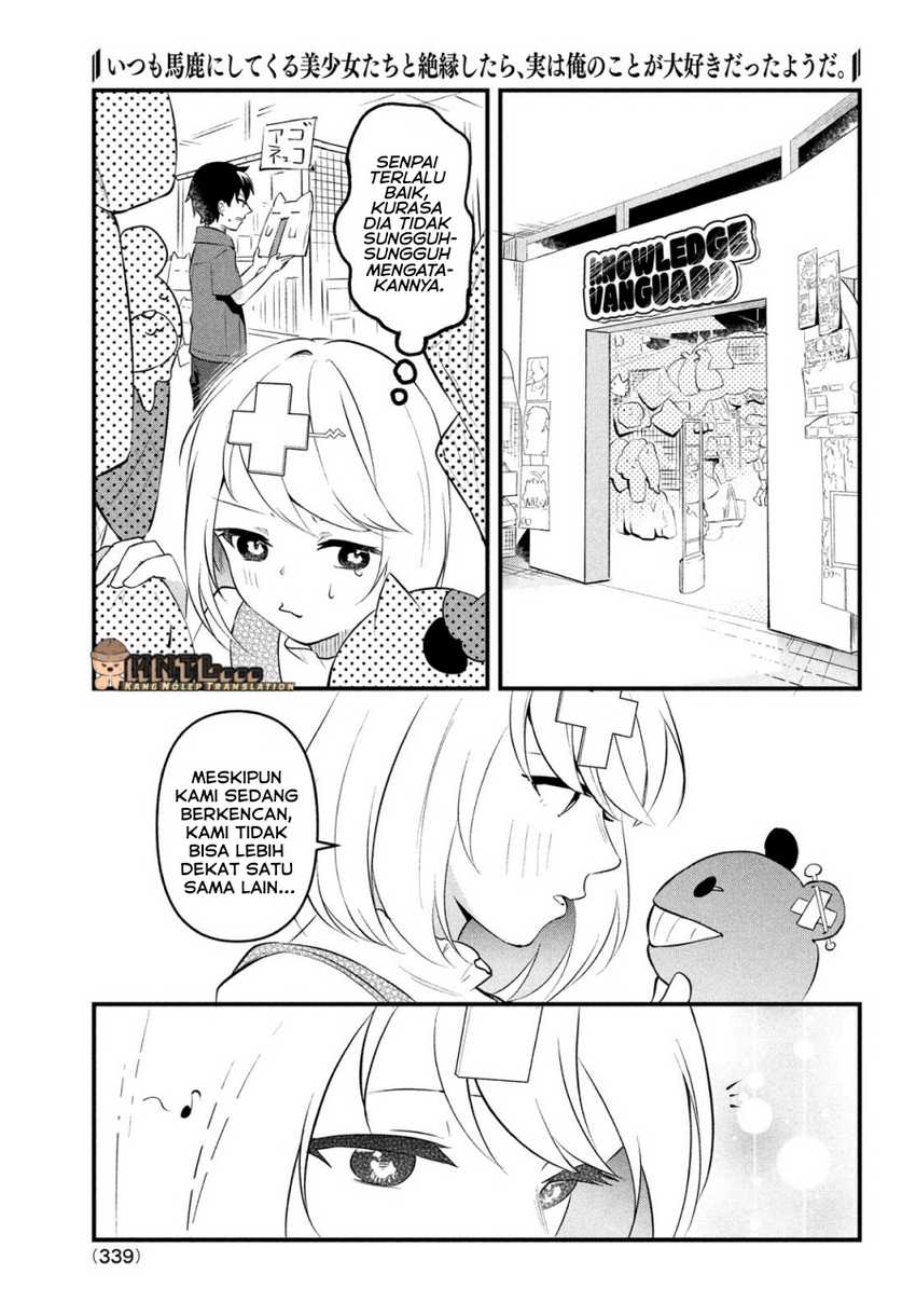 Itsumo Baka ni shitekuru Bishoujo-tachi to Zetsuen shitara, Jitsu wa Ore no Koto ga Daisuki Datta you da chapter 5