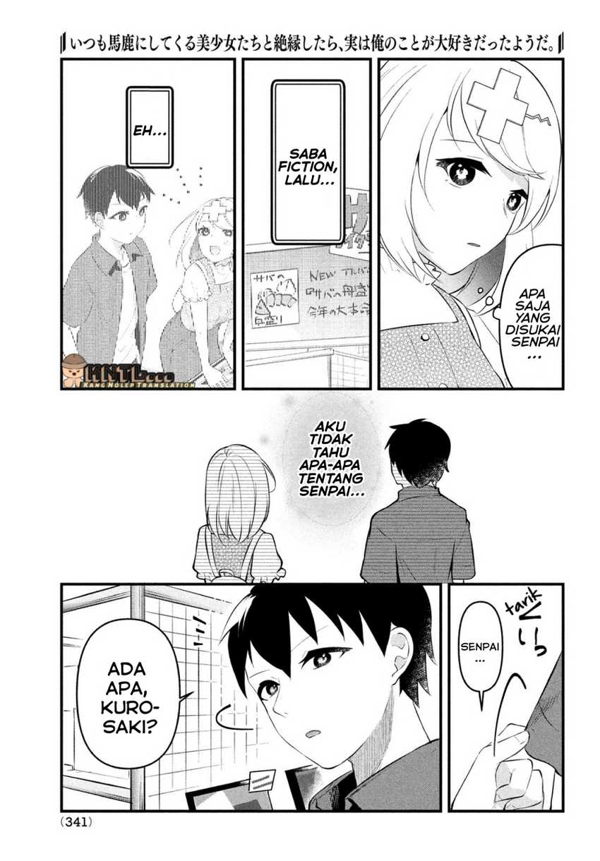 Itsumo Baka ni shitekuru Bishoujo-tachi to Zetsuen shitara, Jitsu wa Ore no Koto ga Daisuki Datta you da chapter 5