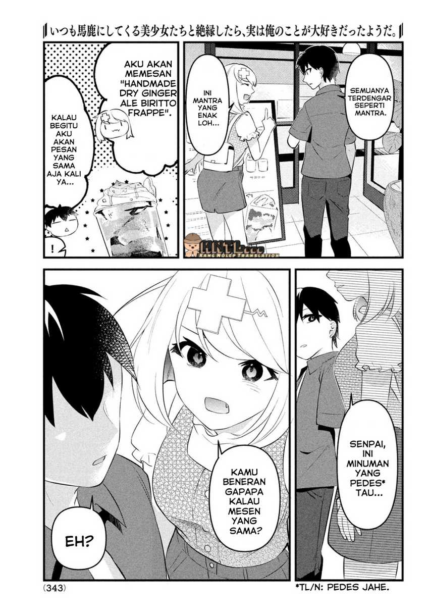 Itsumo Baka ni shitekuru Bishoujo-tachi to Zetsuen shitara, Jitsu wa Ore no Koto ga Daisuki Datta you da chapter 5