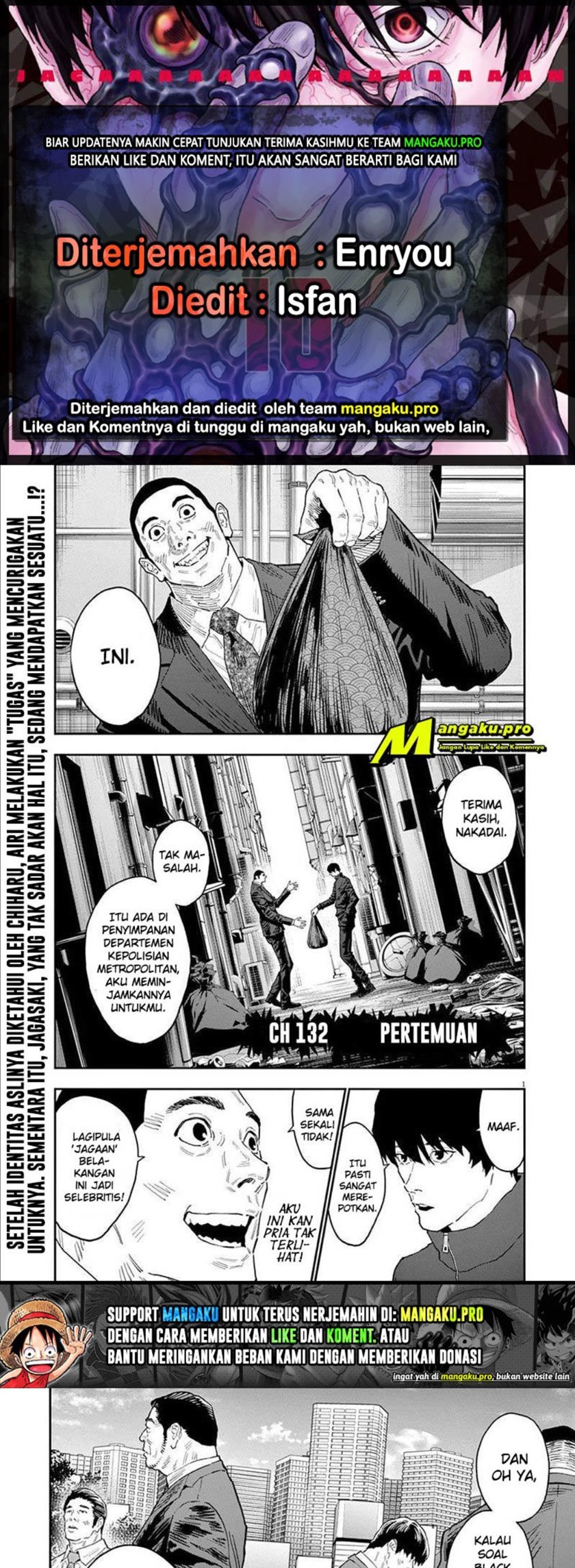Jagaaaaaan Chapter 132 Bahasa Indonesia