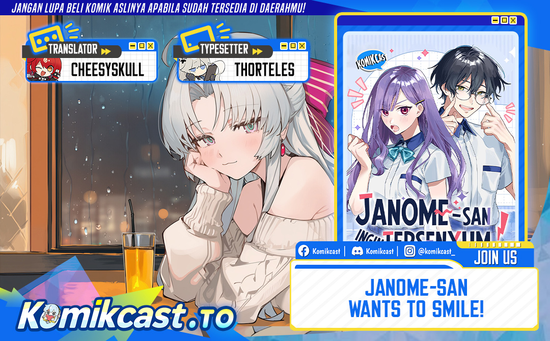 Janome-san wa Hohoemitai! Chapter 04 Bahasa Indonesia