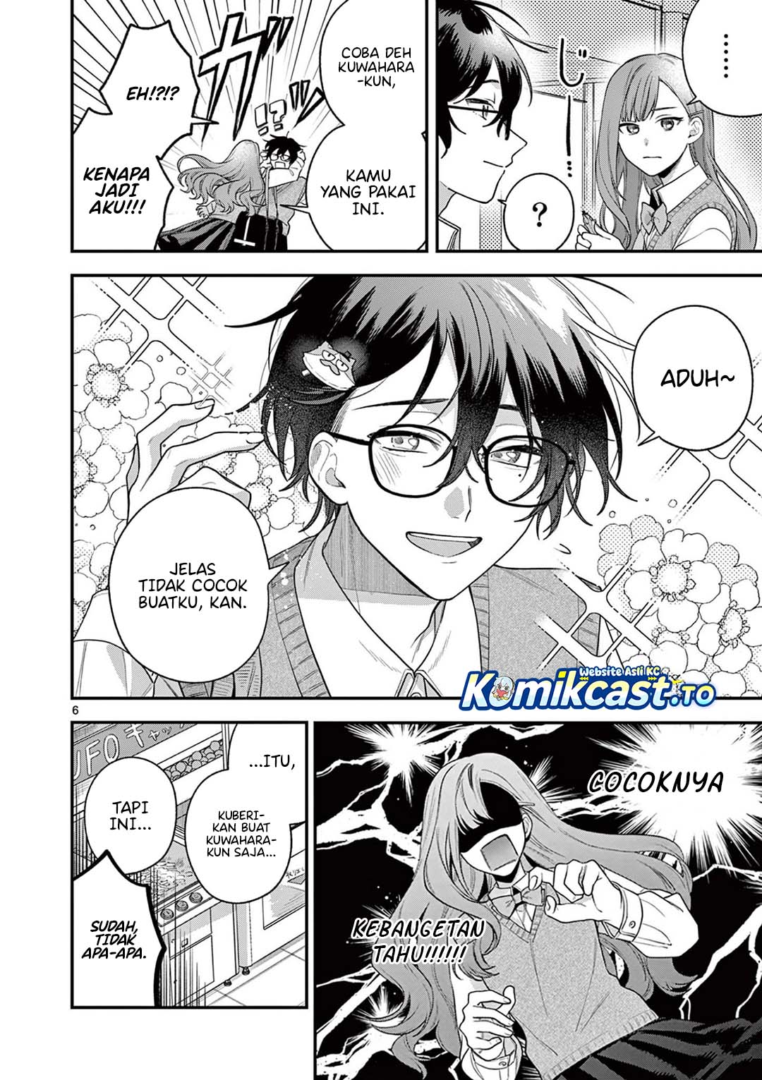 Janome-san wa Hohoemitai! Chapter 04 Bahasa Indonesia