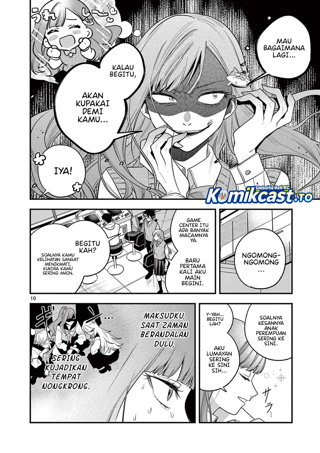 Janome-san wa Hohoemitai! Chapter 04 Bahasa Indonesia